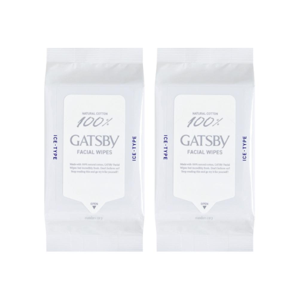 Gatsby Facial Paper  Ice Type  Large Capacity  42 Sheets  2 FREE