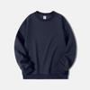 Schweres Baumwoll-Sweatshirt mit Rundhalsausschnitt, 300g - Herbst/Winter, Unifarben, Vielseitig, Lockere Passform, Bequem, Langarm.