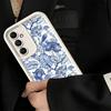 Phone Case for Samsung Galaxy A17 A16 A15 A14 A13 Blue And White Porcelain Pattern A56 A36 A26 A55 A35 A25 A54 A34 A24 A53 A33 A