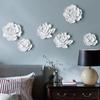 Creative Flower Style Wall Resin Retro Living Room Goldfish Pendant Porch Wall Decoration Wall Decoration Home Decoration
