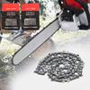 4/6/8/12/14/16 Inch Metal Chainsaw Chain Spare Parts Link Chainsaw Saw Chain Blade For Electric Saw Accessories Wood Cutting