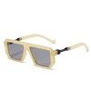 Retro Square Sunglasses For Men And Women With Uv400 Protection Fashion Outdoor Wear