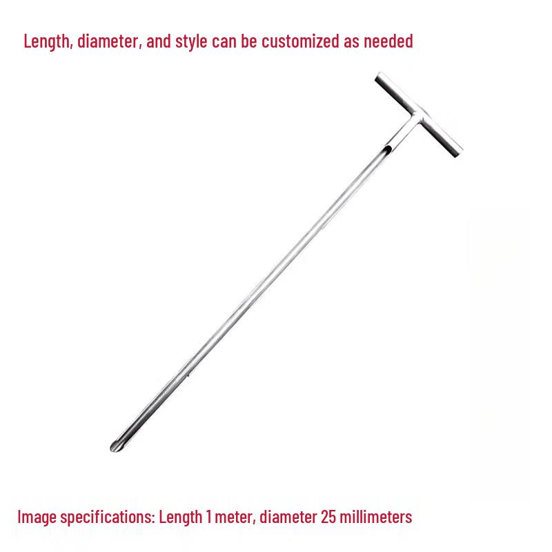 304 Stainless Steel T-Handle Powder Sampler
