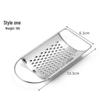 Multipurpose Stainless Steel Kitchen Grater & Slicer for Vegetables and Fruits