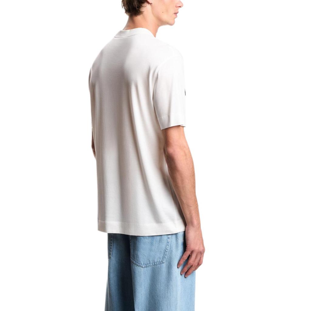 Emporio Armani Stretch Knit Crew Neck Slim Fit T-Shirt Men Tops EM004520-AF13747-U0003