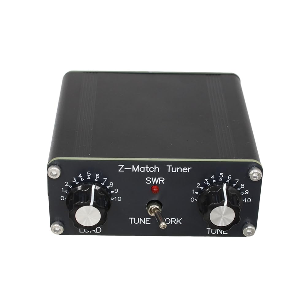 Xsdjasd QRP Z-Match Manual Antenna Tuner 5W 3-28 MHz HAM Tuner