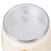 Aluminum Alloy Moka Coffee Maker White Color Italian Coffee Maker  Kitchen DIY