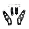 Universal 5.75" 7" Motorcycle Headlight Mount Bracket Fork Ear Chopper Headlamp Holder Clamp Adjustable Motor Fork Mount