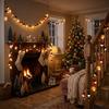 Festive Ambient String Lights Soft Glow Disco Mirror Ball String Lights  Christmas Tree