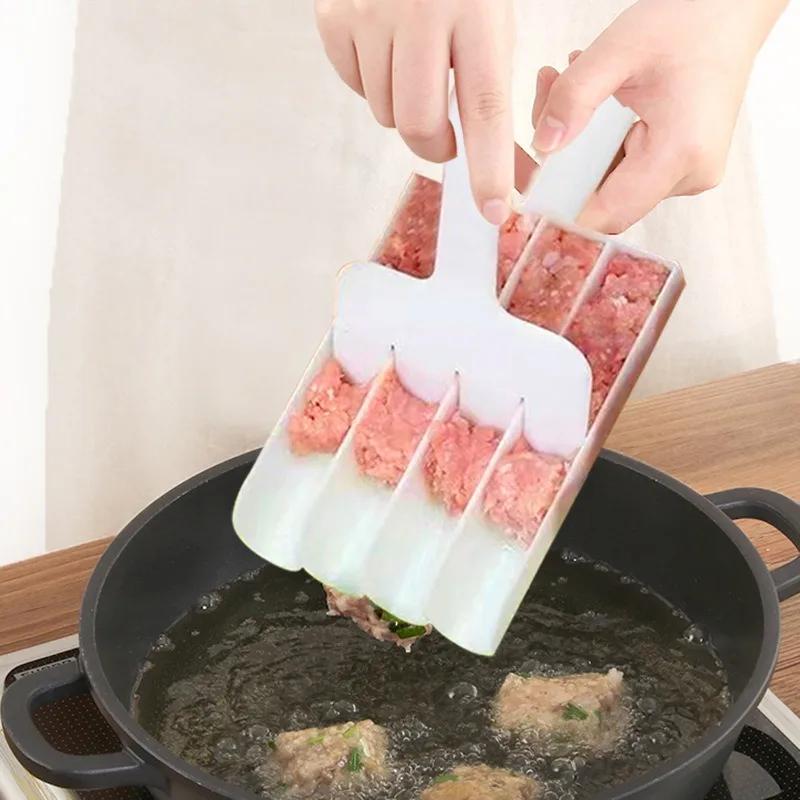 2pcs Kitchen Meatball Mold Rice-Meat Dumplings Maker Fish Meatball Maker Kitchen Gadgets