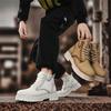 New Men's Classic Autumn And Winter Fashion High Top Thick Sole Skateboarding Shoes Comfortable Soft Sole Basketball  Sneakers