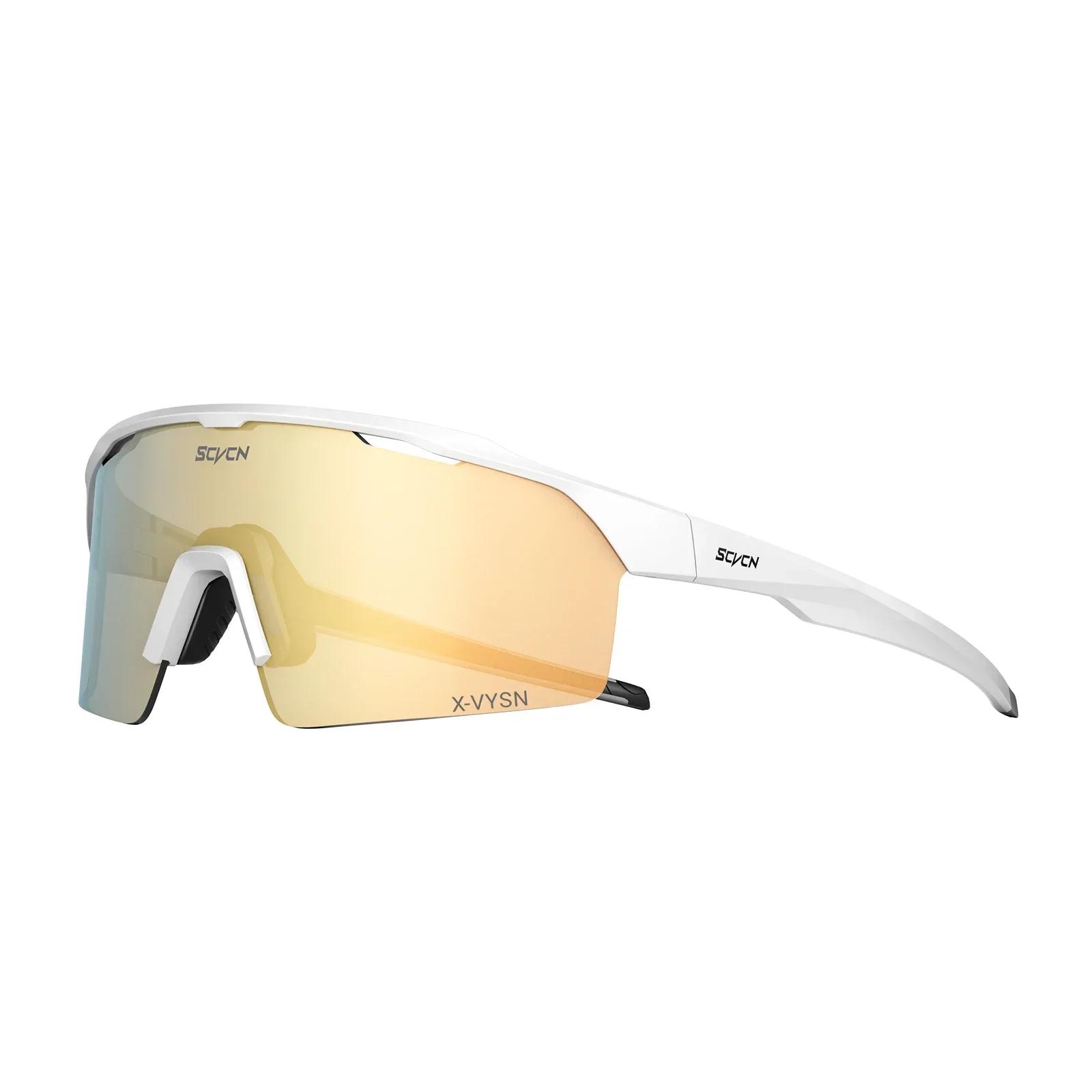 

SCVCN Photochromic Sunglasses for men Cycling Glasses MTB Bike Sunglasses Sports Glasses Running Eyewear Bicycle UV400 Women