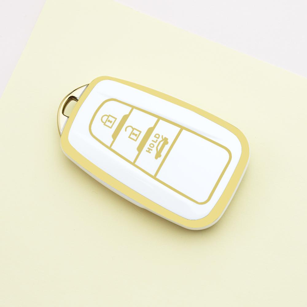 Soft TPU Auto Shell Cover Keyless for Toyota RAV4 Prado Prius Camry Corolla C-HR CHR Car Key Case Protector Accessories