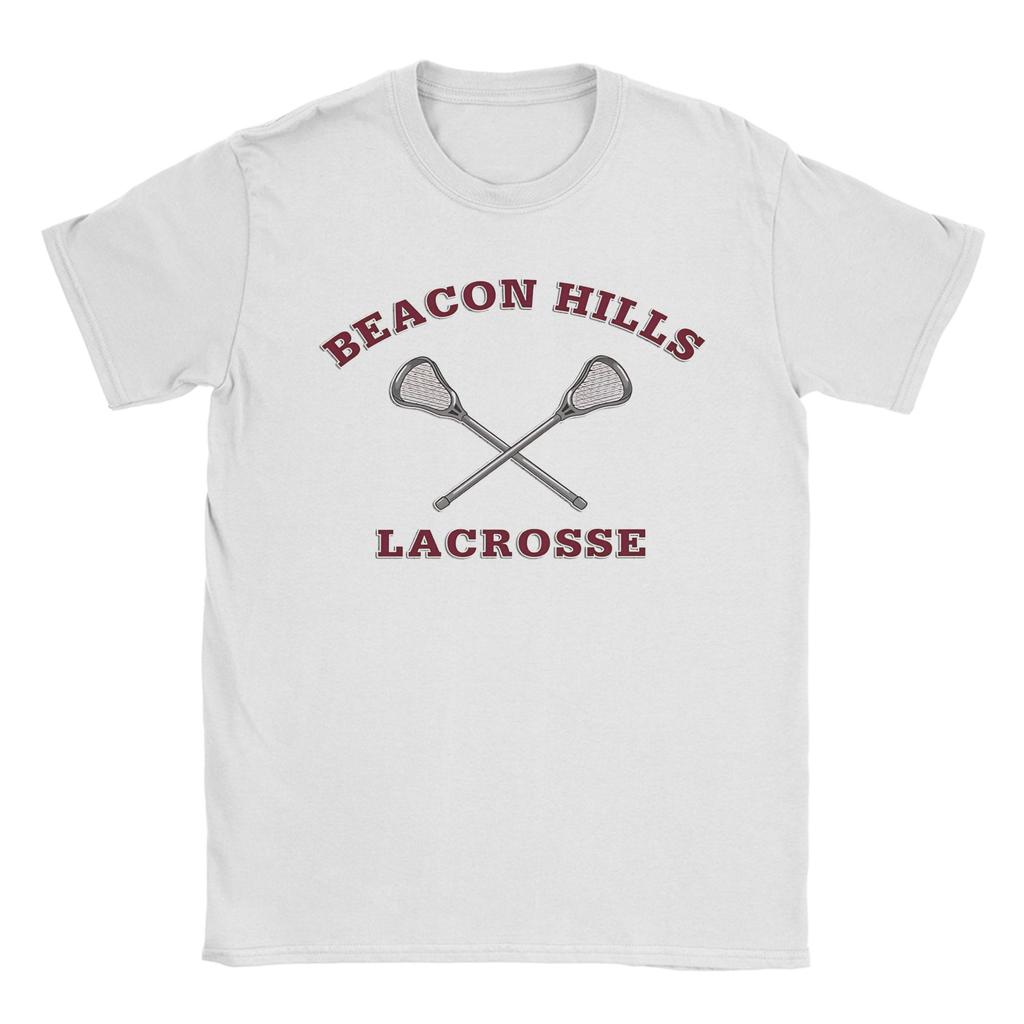 Teen Wolf Beacon Hills Lacrosse Stilinski 24  T Shirt  Cotton Novelty T-Shirts Round Neck  Tees Short Sleeve Tops Adult