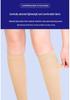 Level 1 Compression Pantyhose: Footed Elastic Stockings for Travel & Long Sitting