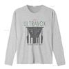 Vintage 1982 1983 Ultravox Světové turné Koncertní tričko Melírovaná šedá M L 80. léta New Wave Synthpopová kapela Merch vintage Vyprané pánské