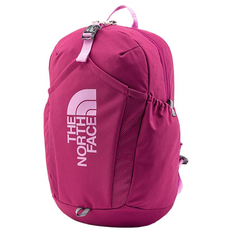 The North Face 19,5L Rucksack mit Logo, einfarbig, Kinderrucksack, Pink, NF0A52VX-BC9