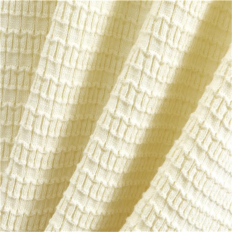 Summer Knitted Dress Fashion Women's Short Sleeve Waist slimming A-line Dress