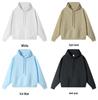 Women’s Retro Cotton White Hoodie – Autumn/Winter 2024 Loose Oversize Jacket Trend