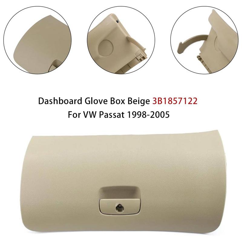 Glove Box Door Lid Assembly Door Lid Cover 3B1857122 For Vw Passat B5 B5.5 1998-2005 Glove Box Drawer Cover Lid