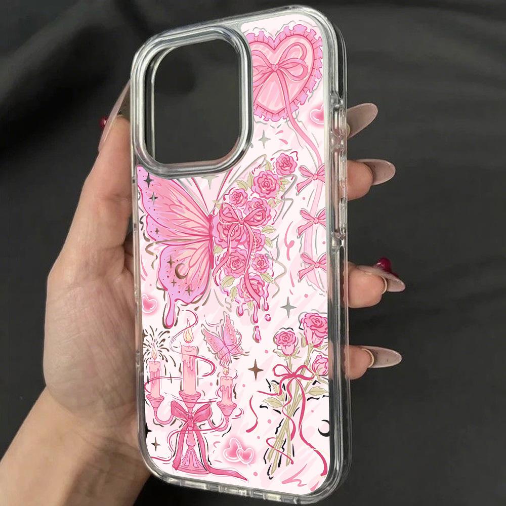 Acrylic Phone Case for iPhone 11 12 13 14 Pro 12 14 16 Pro Max for Samsung A16 A36 A56 S24 FE High-quality Painted Anti-fall Mobile Phone Case