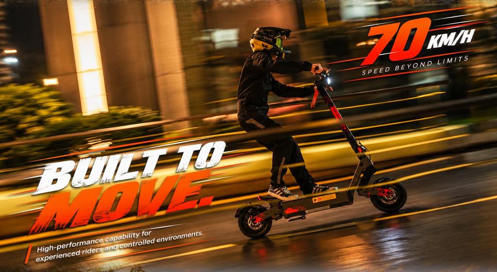 KuKirin G4 Ultra Electric Scooter Dual Motor 2400W 60V 20Ah 70km/h