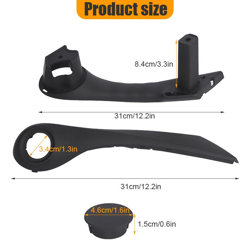 Door Handle Grip For Renault Megane MK2 2002 2003 2004 2005-2009 7701475315 7701475316 Left Right Front Interior Door Handle