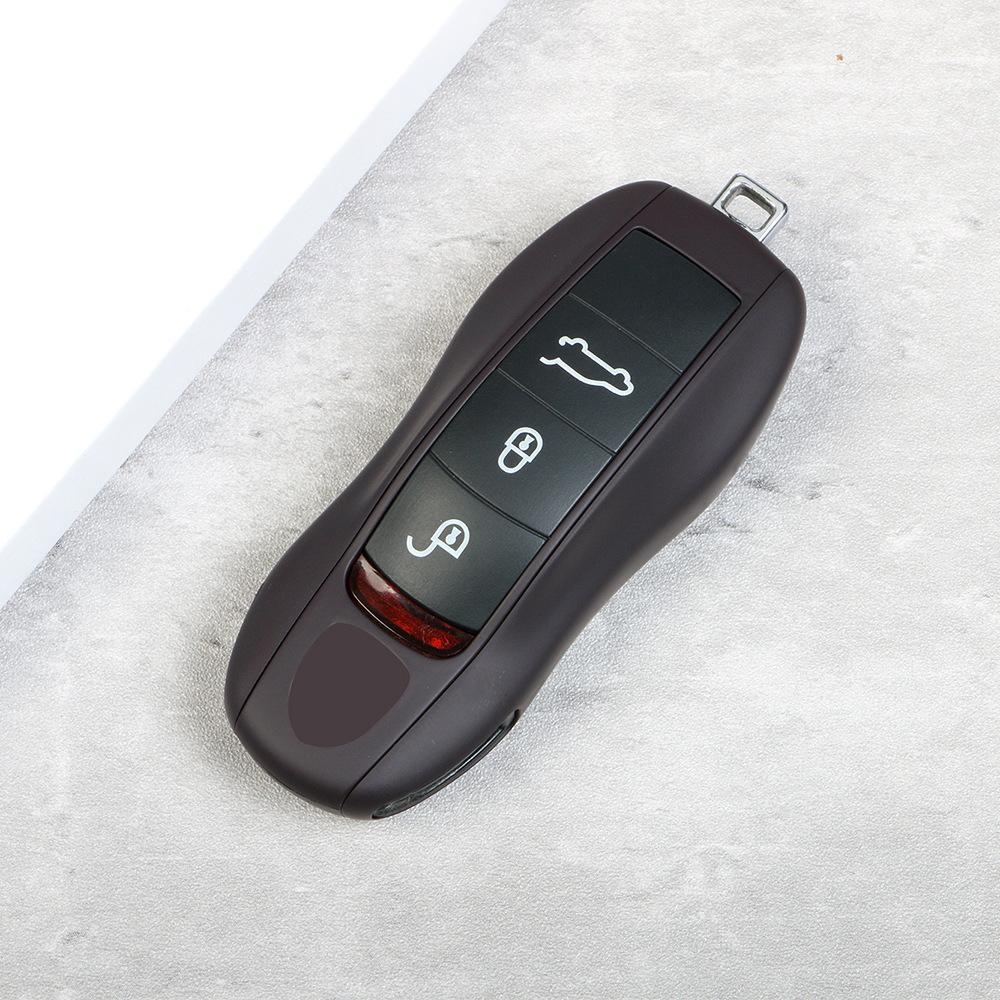 For Porsche Key Case Cayenne Macan Paramela 718 911 Raspberry Purple Key Replacement Case