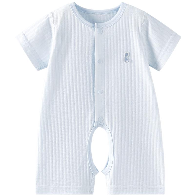 TONGTAI Baby Short-Sleeved Pure Cotton Romper