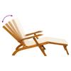 Adjustable and Foldable Sun Lounger Set 2 Pcs 55 X 146 X 91 Cm