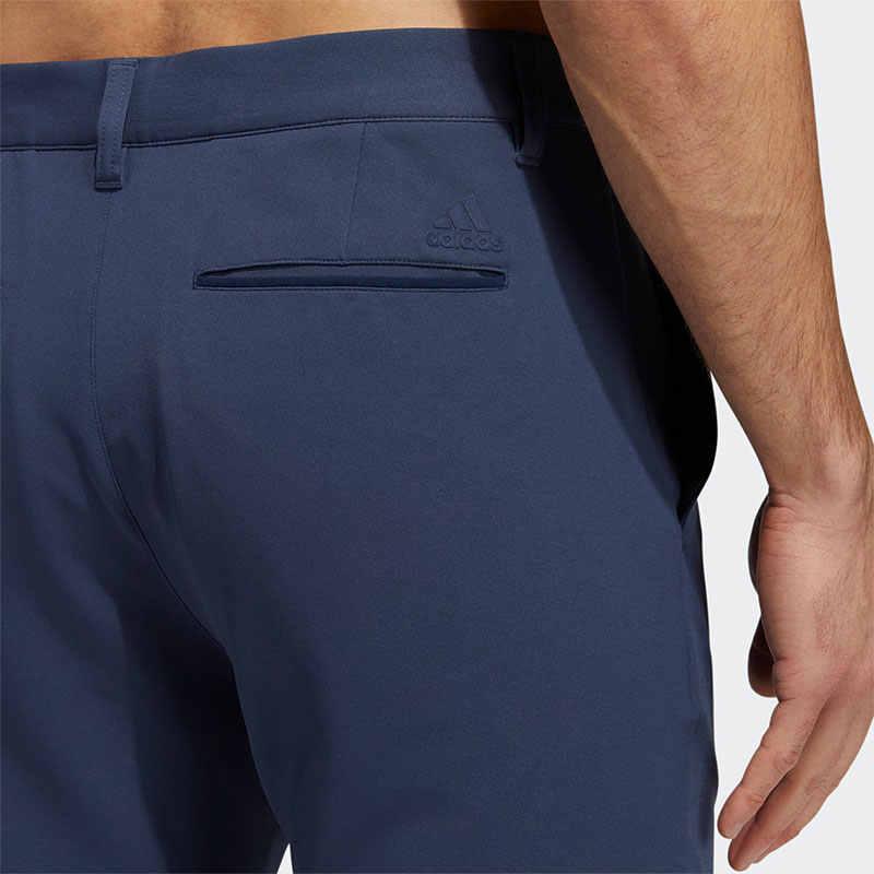 Adidas High-Waist Straight Casual Pants Men Bottoms Navy-Blue H53986