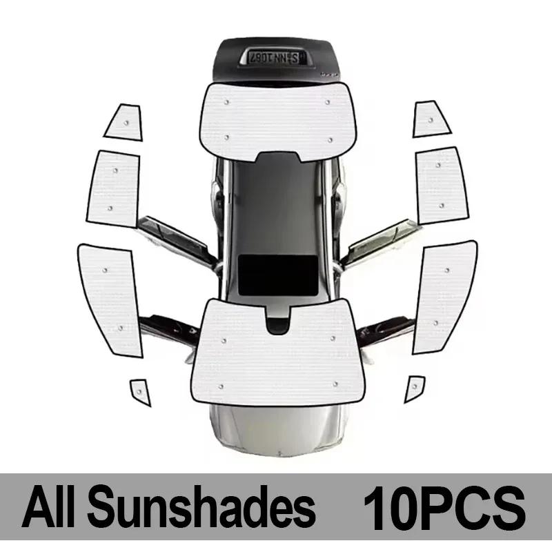 For Mitsubishi Pajero 4 V73 2006 2007 2008~ Car Coverage Sunshade Anti-UV Window Sunshade Cover Protection Board Auto Visor
