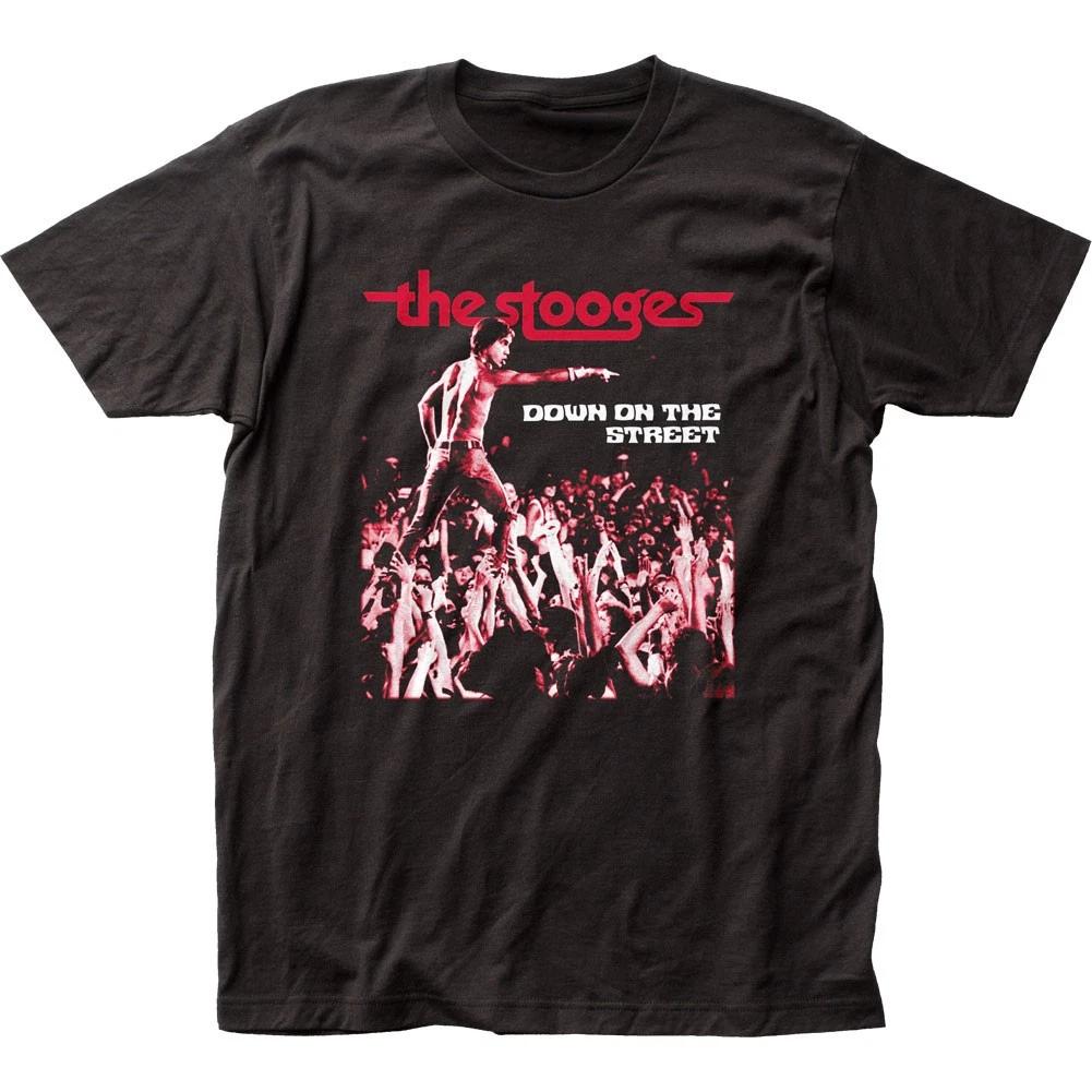 

Iggy Pop Down On The Street Mens T Shirt Music Classic Stooges Band Tee Black 4XL