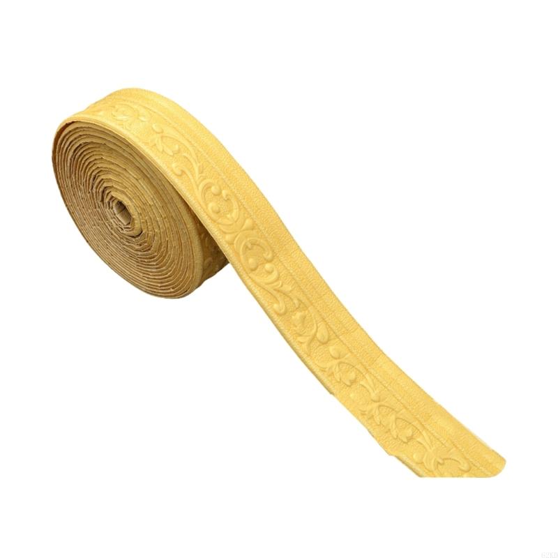 62KD Foam Molding Trim Adhesive Wallpaper Corner Strips for Home Decoration