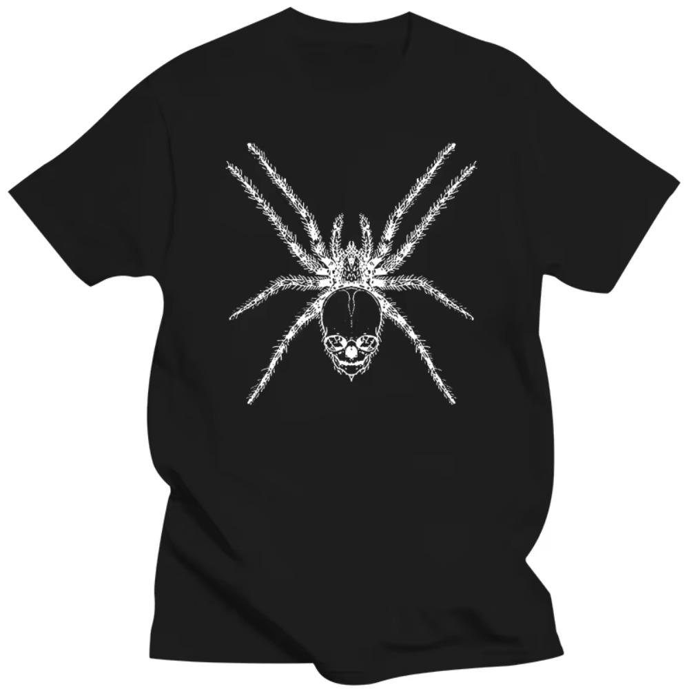 2023 T Shirt for Men Spider Skull Print Men's Brand Tshirts Fashion T-shirt Casual Classic Men's Clothing Tops Tee Shirt Men