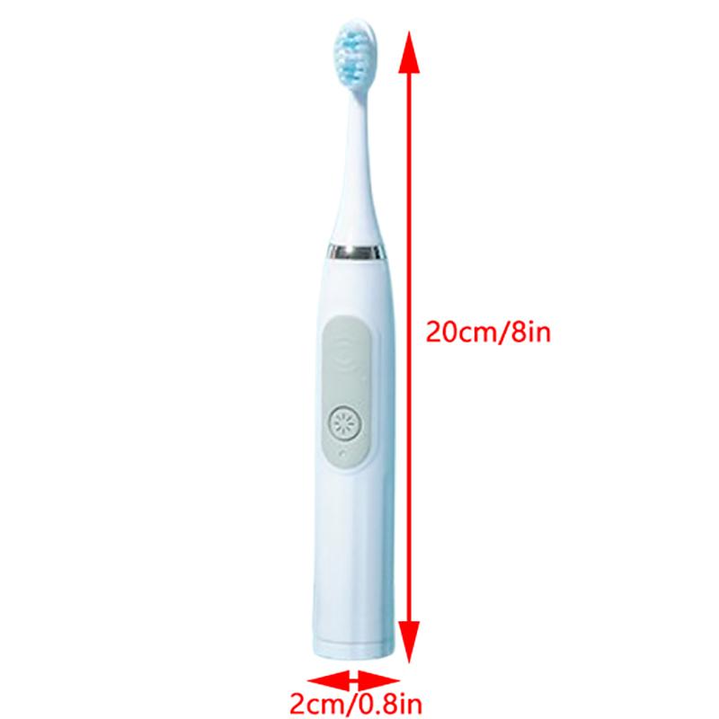 1Pcs Sonic Electric Toothbrush High Frequency Cleaning Toothbrush Portable Battery Endurance Electric Toothbrush Oral Care