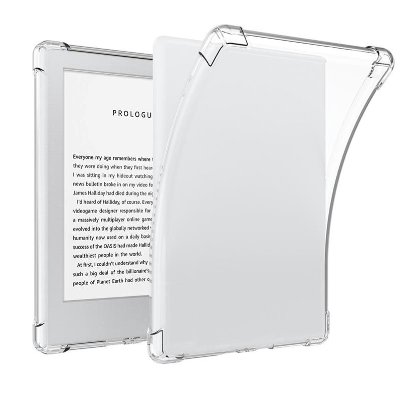 

Прозрачный чехол-книжка Защитный чехол из ТПУ Задняя крышка для Kindle 8 Подушки безопасности Ударопрочный защитный чехол