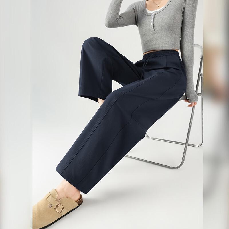 Women's Relaxed Fit Cropped Harem Pants