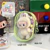 Labubu Transparent Vinyl Protective Case for Cotton Doll, Ita Bag, Baby Stroller Accessory, Dustproof Hanging Bag, 10-15cm.