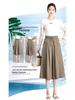 Women's Summer 2025 High-Waisted Ice-Feel Wide-Leg Culottes