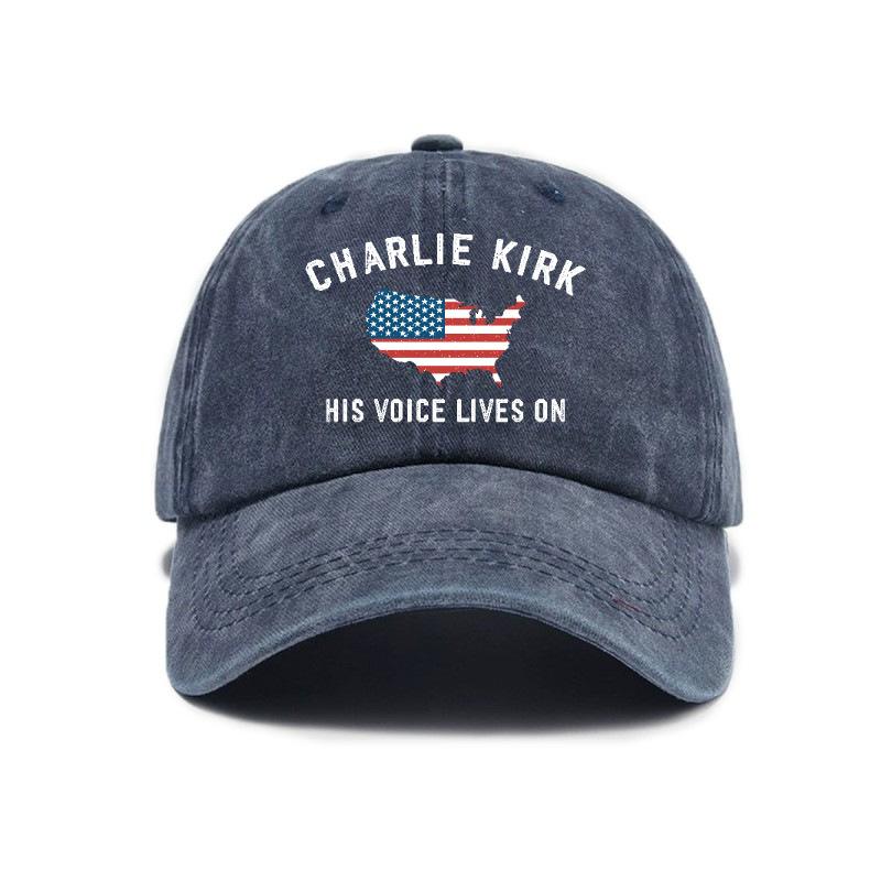 Fashion and casual American printed washed old soft top sunshade baseball cap Unisex baseball cap