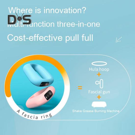 Muskelmassagering mit LED-Anzeige, ergonomisches Design, mehrere Vibrationsmodi, tragbares Fasziengewebe-Massagegerät