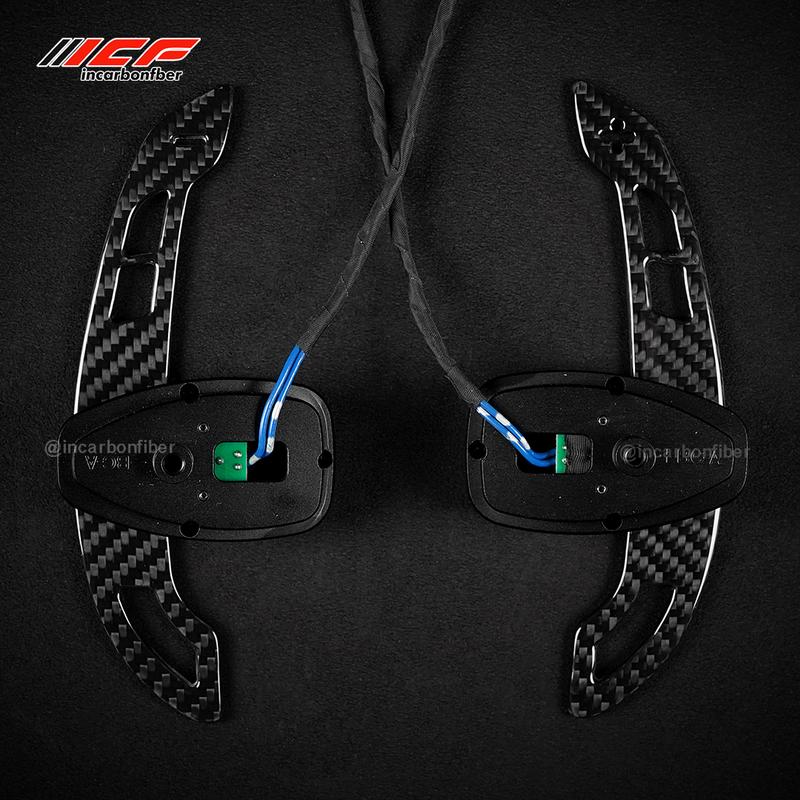 ICF Carbon Fiber Magnetic Paddle Shifter For Benz W222 W204 W213 W205 E Series G Series Shift Paddle