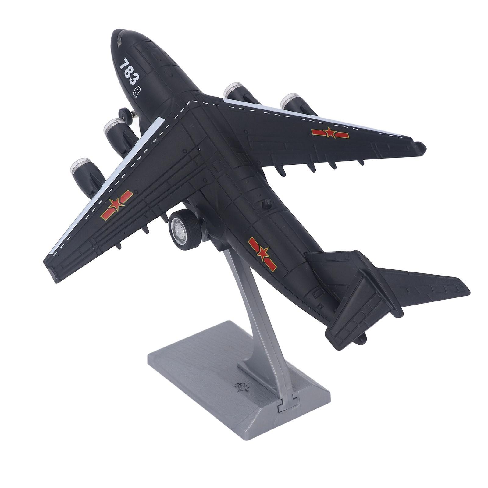 

1 : 100 Scale Diecast Airplanes Model Collectible Decoration Pull Back Aircraft Model Toy