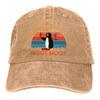 Retro Vintage Animal Roztomilé kšiltovky Peak Cap Noot Pingu Pinga Penguin TV Sluneční čepice pro Unisex