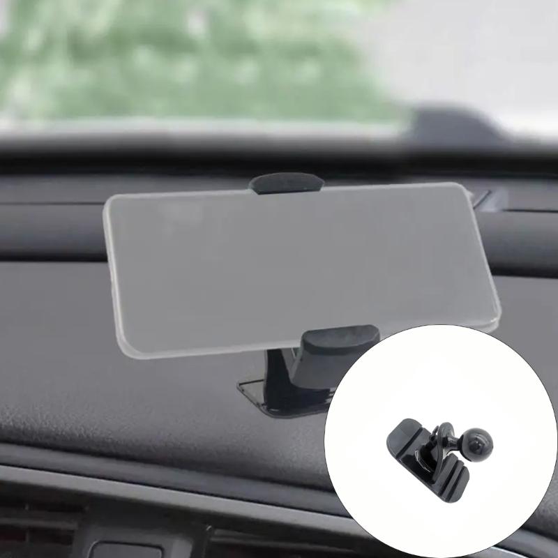 Adhesive Base 17mm Ball Joint Phone Holder Adapter For Car Dashboard Dashboard Office Desk Secure Stability