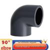 Saizece Coude à angle droit 90° en UPVC pour alimentation en eau et produits chimiques