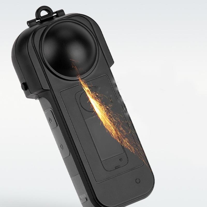 Shockproof Action Camera Guard Shell Weatherproof Design Lens Cover for 360 X5 Sports Camera Enthusiasts
