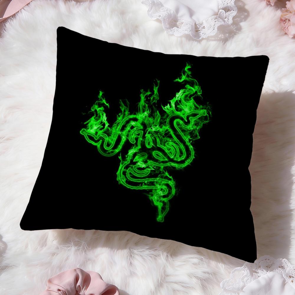 Retro R-RazerS Cushion Cover Premium Comfort Reversible Pillow Cove -Two In One Design for Any Room & Car Interior