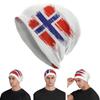 Norway Flag Unisex Adult Beanies Caps Knitted Bonnet Hat Warm Hip Hop Autumn Winter Outdoor Skullies Hats